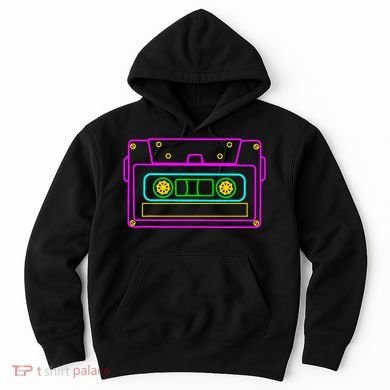 Cassette Tape Retro Vintage Old School 70S 80S 90S Hoodie