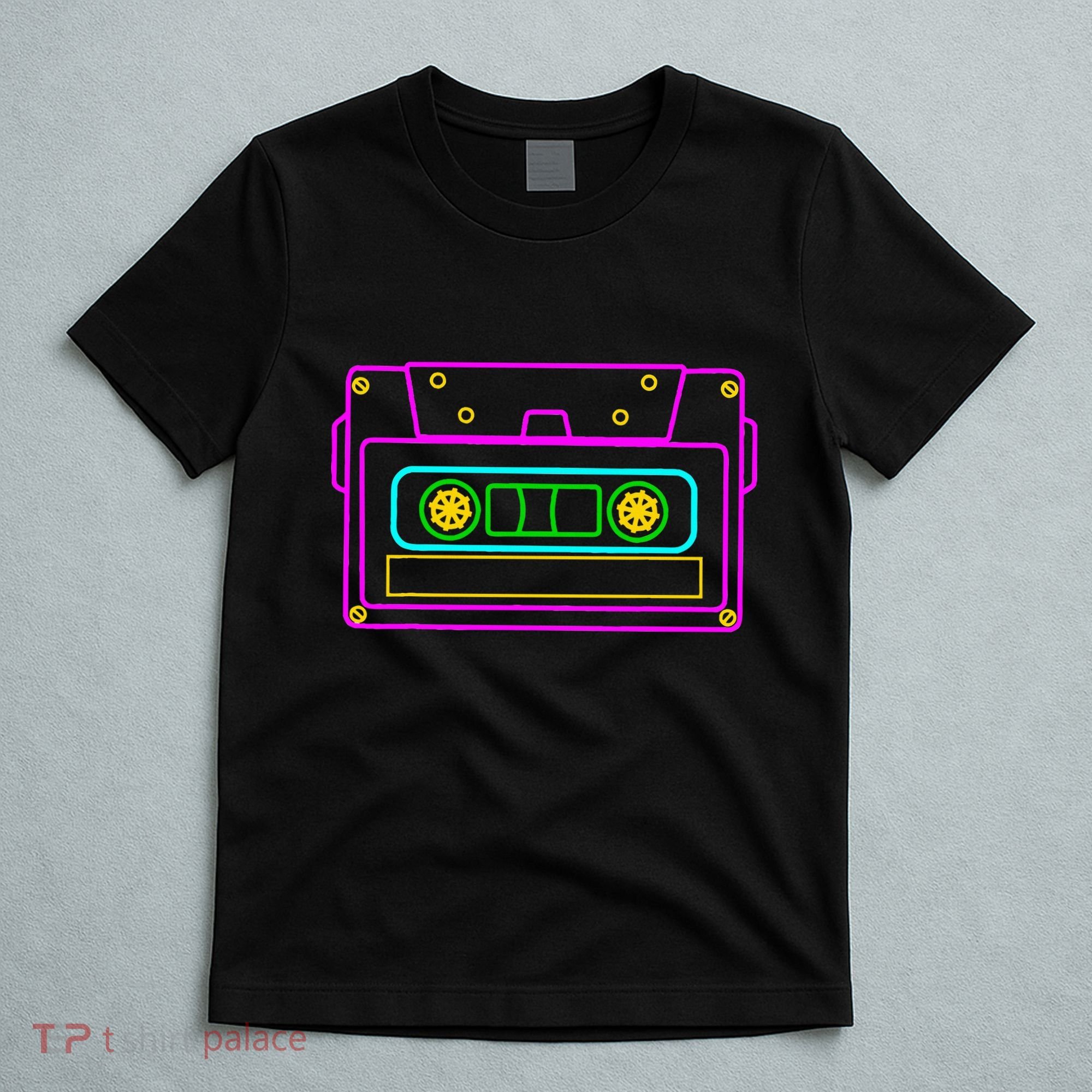 Cassette Tape Retro Vintage Old School 70S 80S 90S T-Shirt
