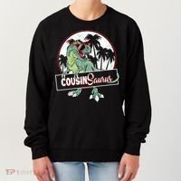 Cousinsaurus T Rex Dinosaur Cousin Saurus Boy Family Gift Women's Sweatshirt thumb 0