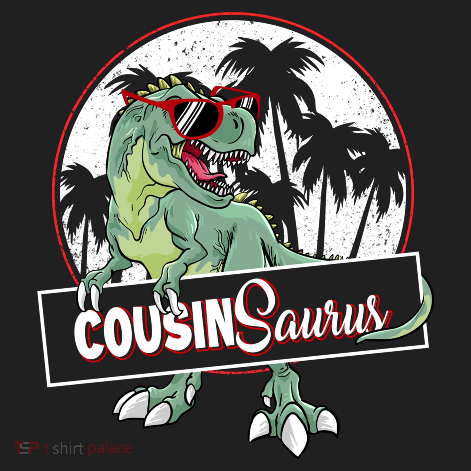 Cousinsaurus T Rex Dinosaur Cousin Saurus Boy Family Gift Women's Sweatshirt