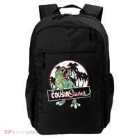 Cousinsaurus T Rex Dinosaur Cousin Saurus Boy Family Gift Backpack thumb 0