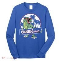 Cousinsaurus T Rex Dinosaur Cousin Saurus Boy Family Gift Long Sleeve Shirt thumb 0