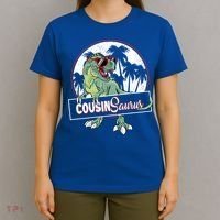 Cousinsaurus T Rex Dinosaur Cousin Saurus Boy Family Gift T-Shirt thumb 4