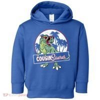 Cousinsaurus T Rex Dinosaur Cousin Saurus Boy Family Gift Toddler Hoodie thumb 0