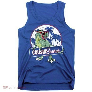 Cousinsaurus T Rex Dinosaur Cousin Saurus Boy Family Gift Tank Top