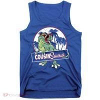 Cousinsaurus T Rex Dinosaur Cousin Saurus Boy Family Gift Tank Top thumb 0