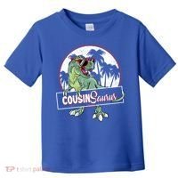 Cousinsaurus T Rex Dinosaur Cousin Saurus Boy Family Gift Toddler T-Shirt thumb 0