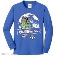 Cousinsaurus T Rex Dinosaur Cousin Saurus Boy Family Gift Kids Long Sleeve Shirt thumb 0