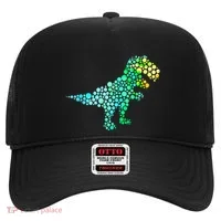 Cute T Rex Dinosaur Lover Polka Dot Pattern International Dot Day Gift Hat thumb 0