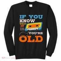 Cassette Tape Radio 70's 80's 90's Music Lover Sweatshirt thumb 0