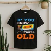 Cassette Tape Radio 70's 80's 90's Music Lover T-Shirt thumb 2