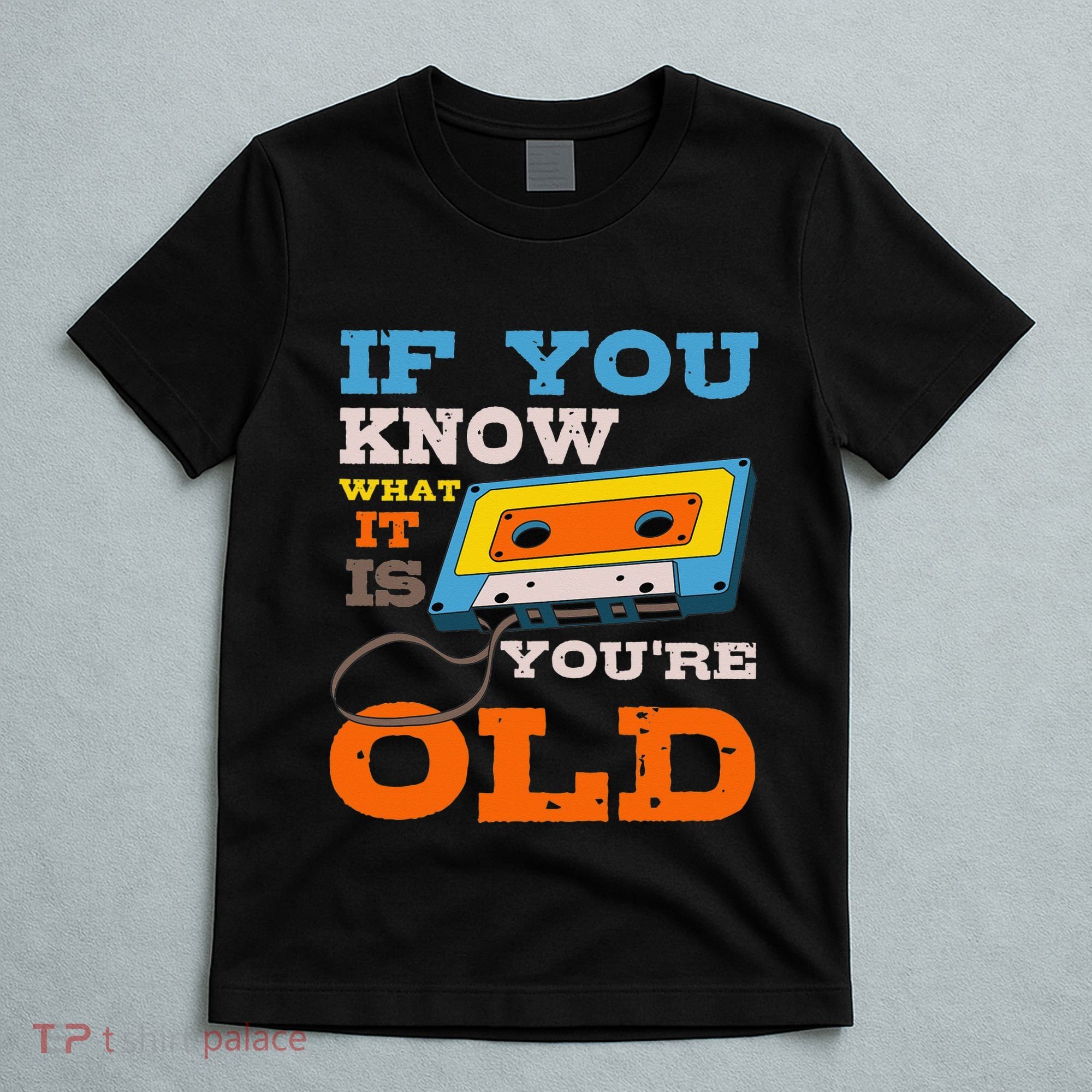 Cassette Tape Radio 70's 80's 90's Music Lover T-Shirt