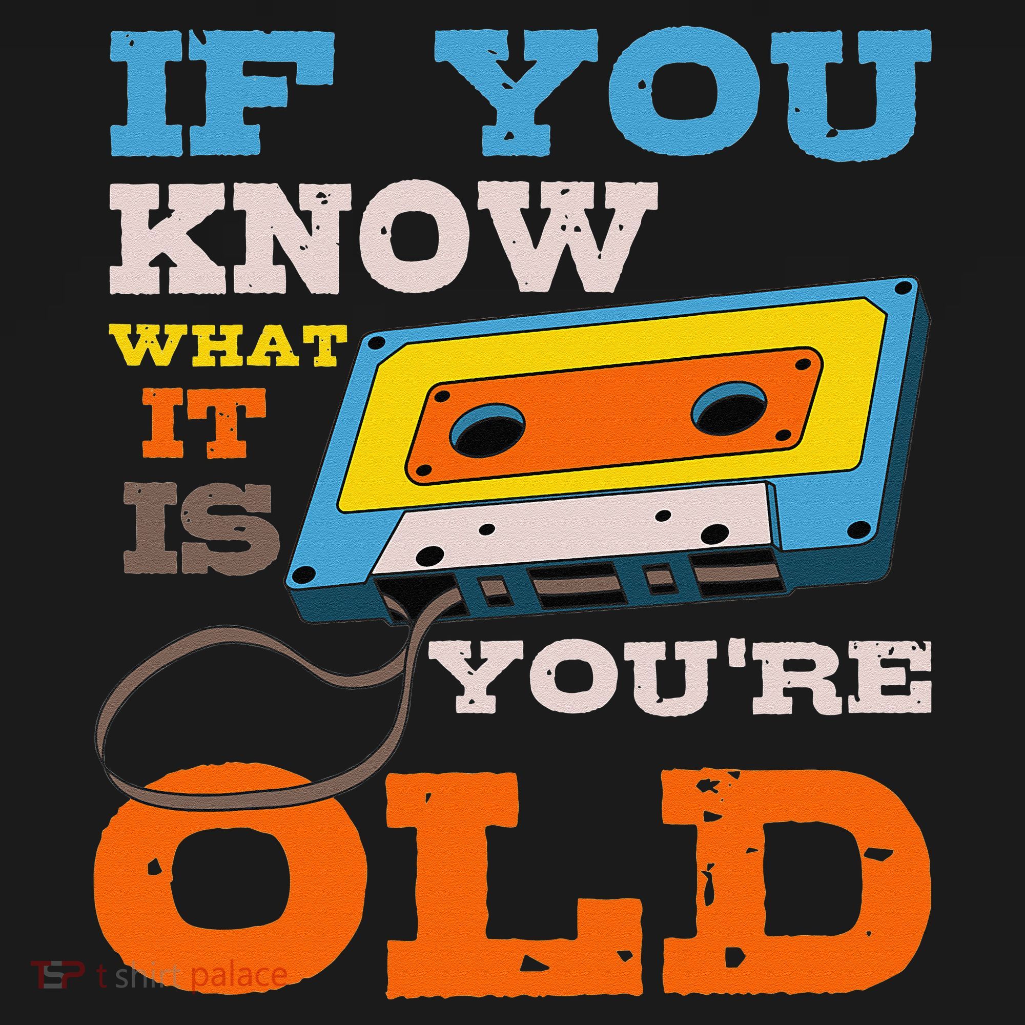 Cassette Tape Radio 70's 80's 90's Music Lover T-Shirt