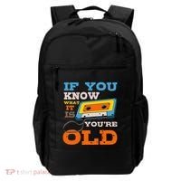 Cassette Tape Radio 70's 80's 90's Music Lover Backpack thumb 0