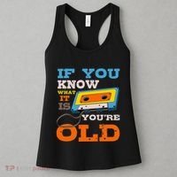 Cassette Tape Radio 70's 80's 90's Music Lover Women's Tank Top thumb 3