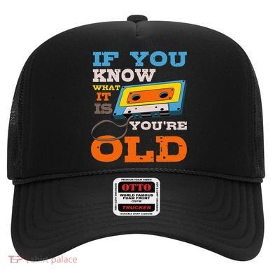 Cassette Tape Radio 70's 80's 90's Music Lover Hat