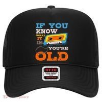 Cassette Tape Radio 70's 80's 90's Music Lover Hat thumb 0