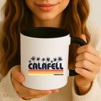 Calafell Tarragona Retro Beach Tourism Gift Coffee Mug thumb 3