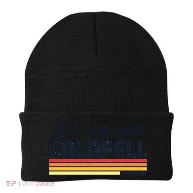 Calafell Tarragona Retro Beach Tourism Gift Beanie