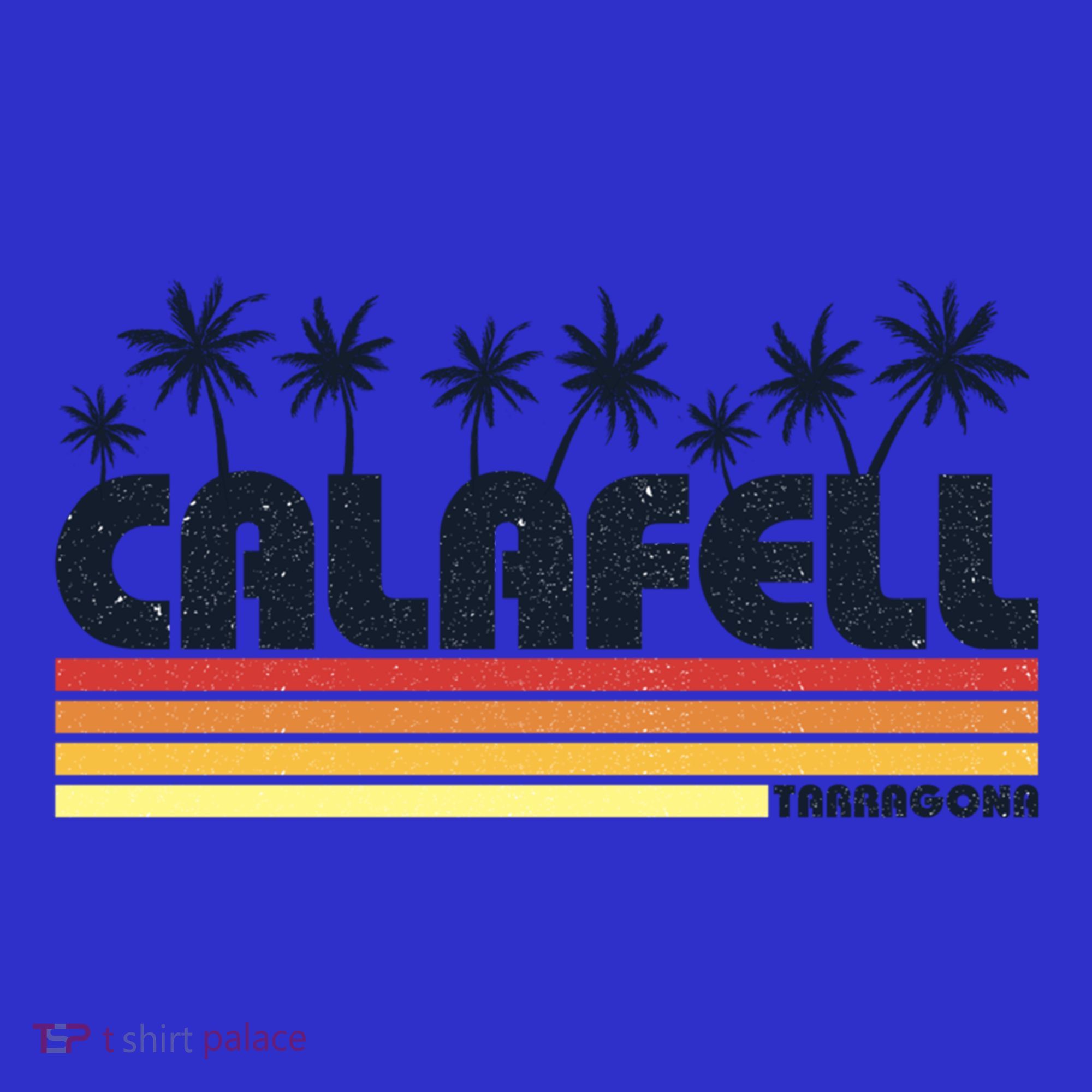 Calafell Tarragona Retro Beach Tourism Gift Apron