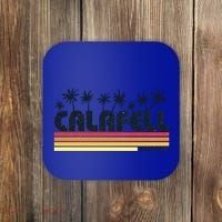 Calafell Tarragona Retro Beach Tourism Gift Coaster thumb 0