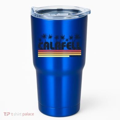 Calafell Tarragona Retro Beach Tourism Gift Tumbler