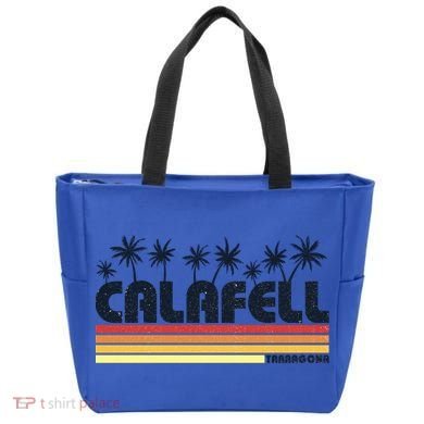 Calafell Tarragona Retro Beach Tourism Gift Tote Bag
