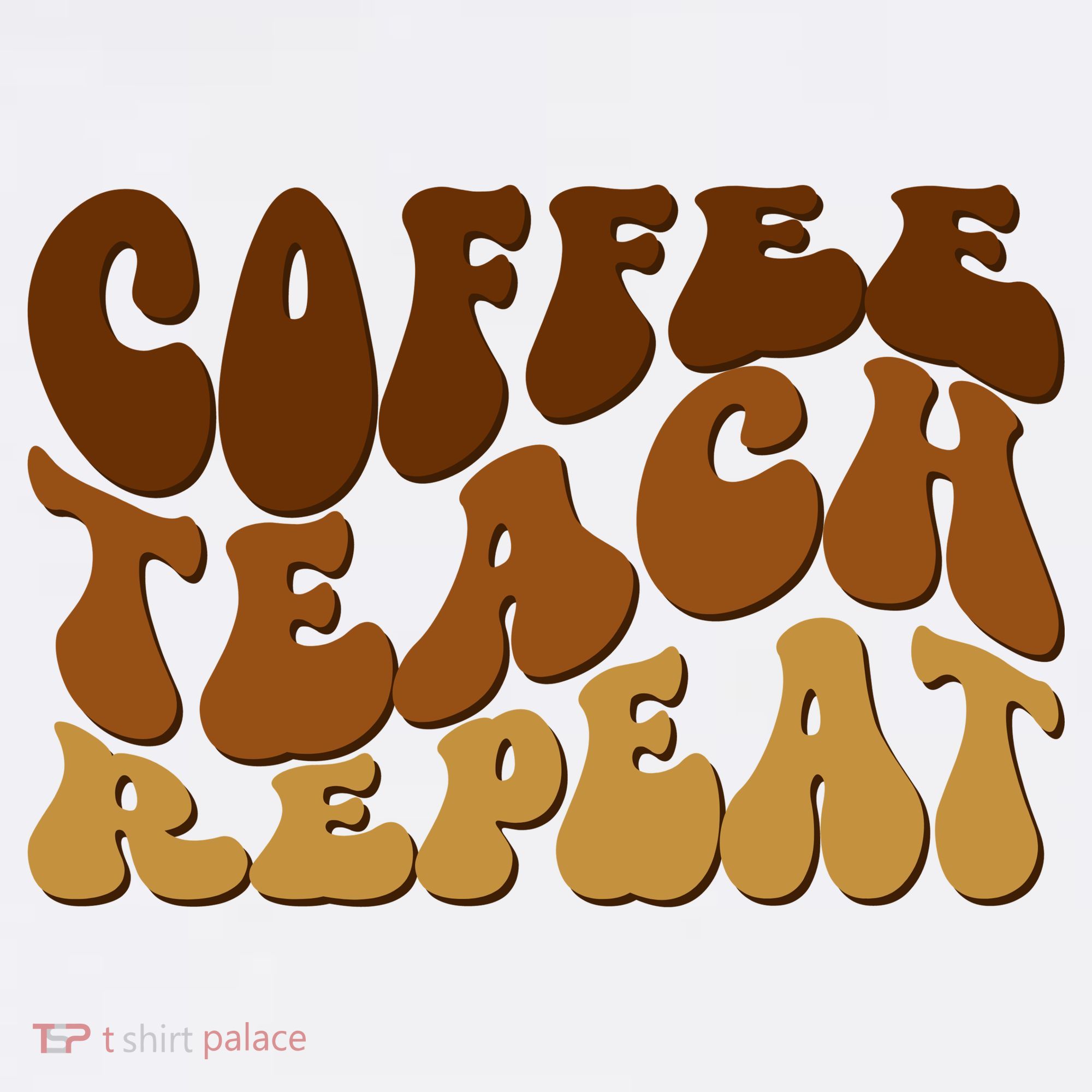 Coffee Teach Repeat Retro Gift For Teacher Sweatshirt