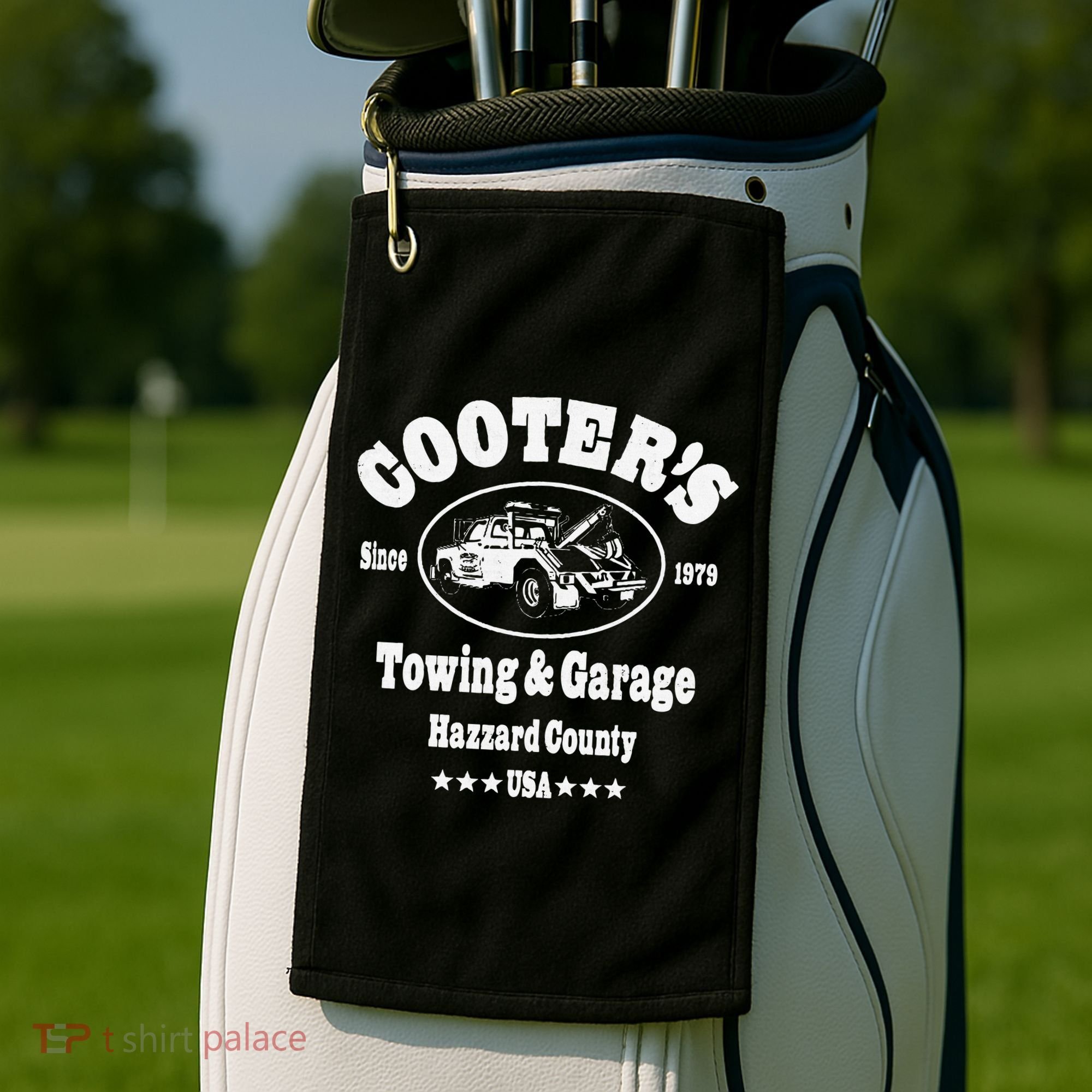 CooterS Towing & Repair Garage Golf Towel