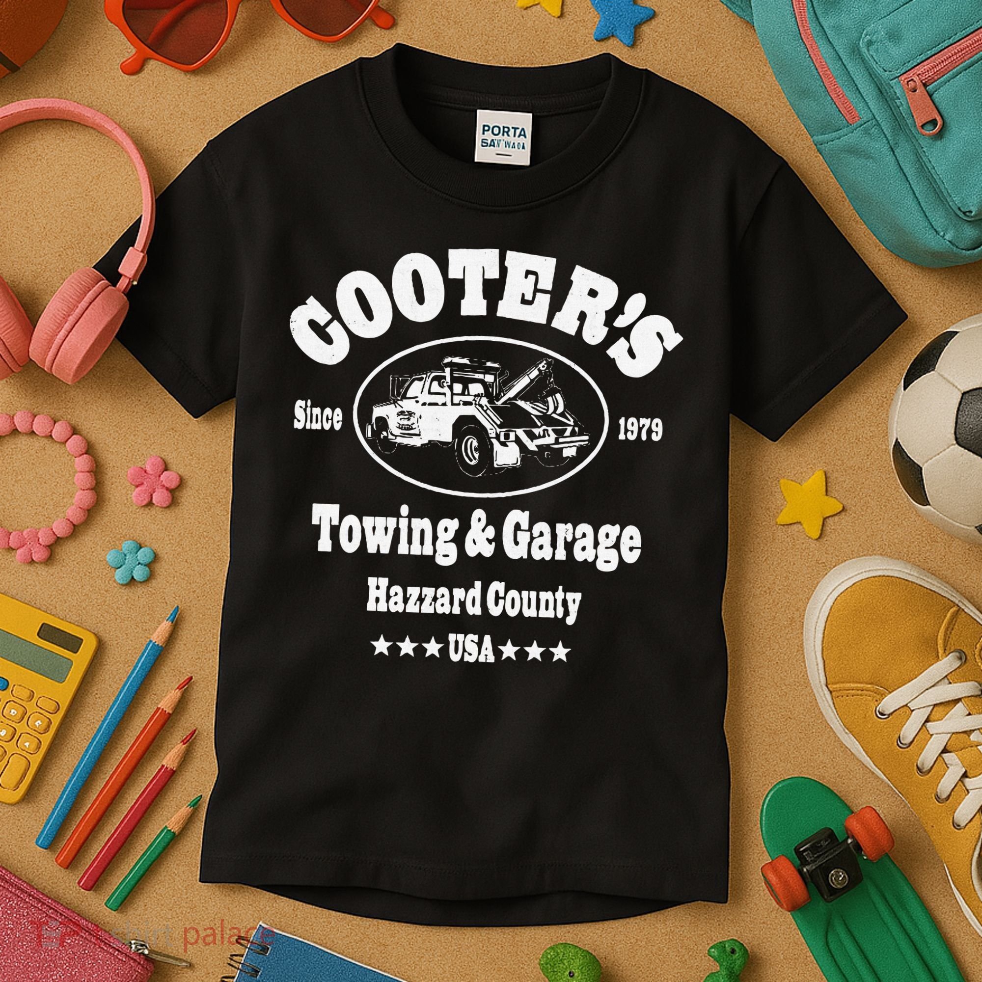 CooterS Towing & Repair Garage Kids T-Shirt