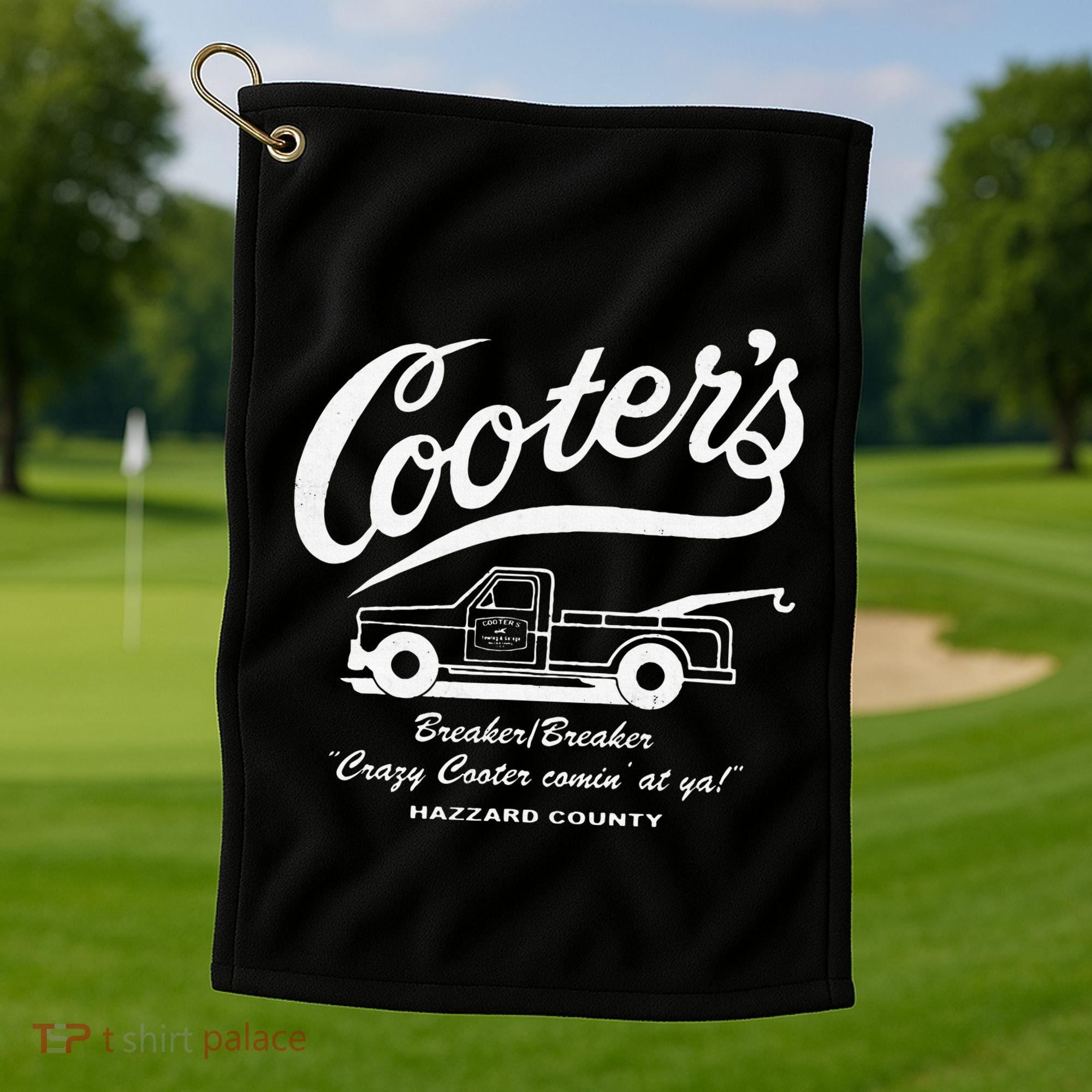 CooterS Towing & Repairs Garage Golf Towel