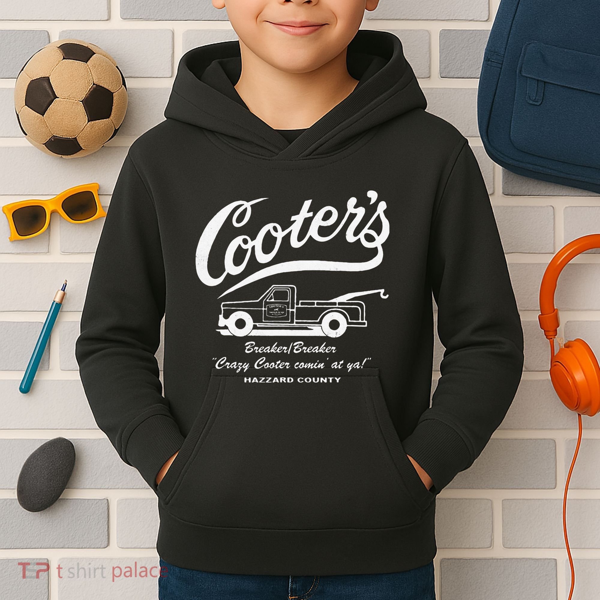 CooterS Towing & Repairs Garage Kids Hoodie