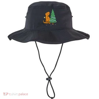 Cute T Rex Christmas Tree Bucket Hat