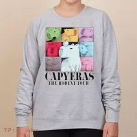 Capybara The Rodents Capy Meme Summer Women's Sweatshirt thumb 0