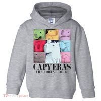 Capybara The Rodents Capy Meme Summer Toddler Hoodie thumb 0