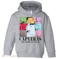 Capybara The Rodents Capy Meme Summer Toddler Hoodie thumb 0