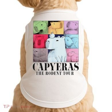 Capybara The Rodents Capy Meme Summer Doggie Tank