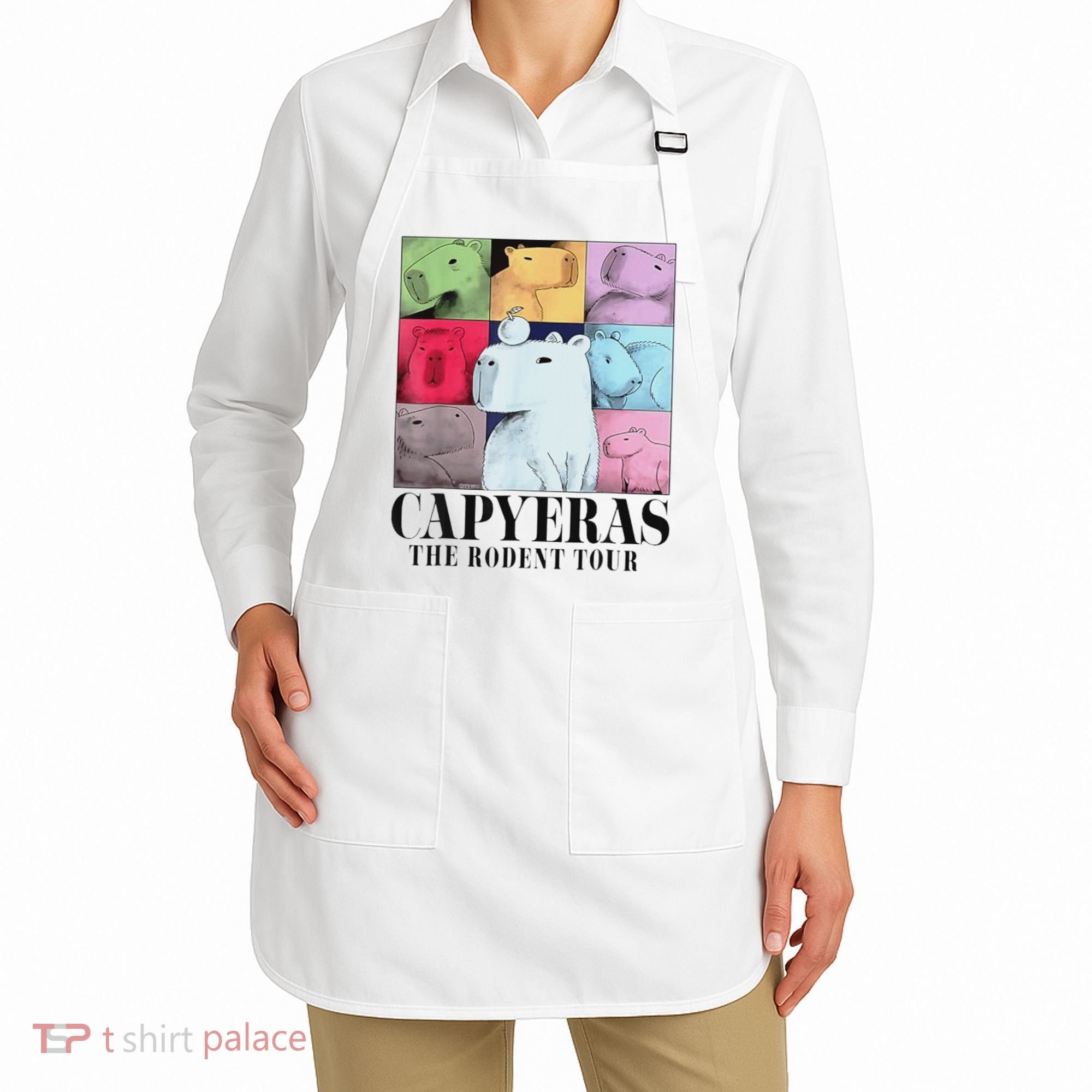 Capybara The Rodents Capy Meme Summer Apron