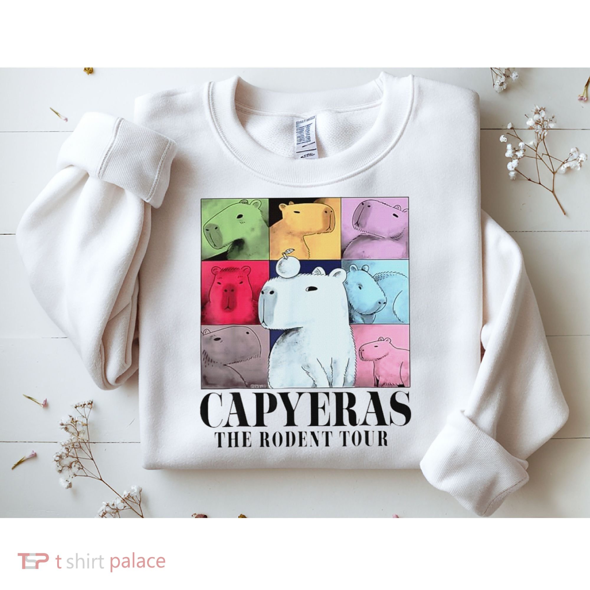 Capybara The Rodents Capy Meme Summer Sweatshirt