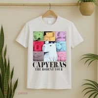 Capybara The Rodents Capy Meme Summer T-Shirt thumb 2