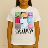 Capybara The Rodents Capy Meme Summer T-Shirt thumb 4