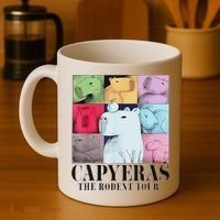 Capybara The Rodents Capy Meme Summer Coffee Mug thumb 4
