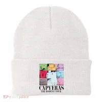 Capybara The Rodents Capy Meme Summer Beanie thumb 0