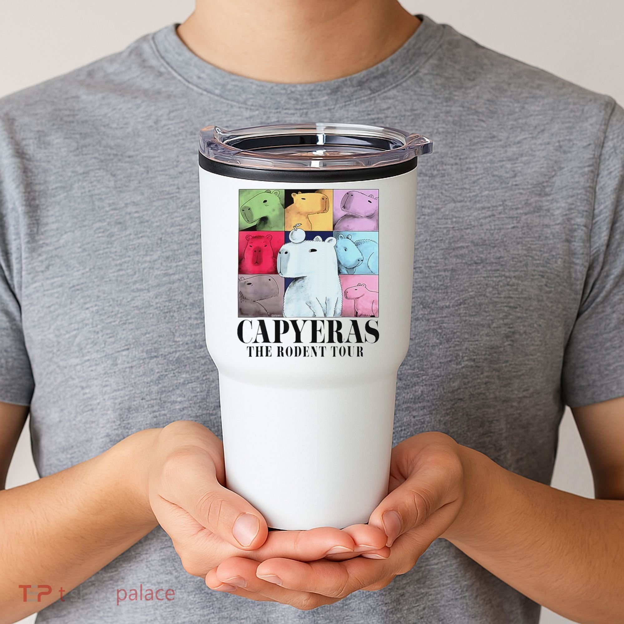 Capybara The Rodents Capy Meme Summer Tumbler
