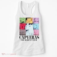 Capybara The Rodents Capy Meme Summer Women's Tank Top thumb 0