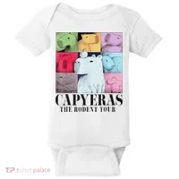 Capybara The Rodents Capy Meme Summer Baby Bodysuit thumb 0