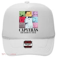 Capybara The Rodents Capy Meme Summer Hat thumb 0