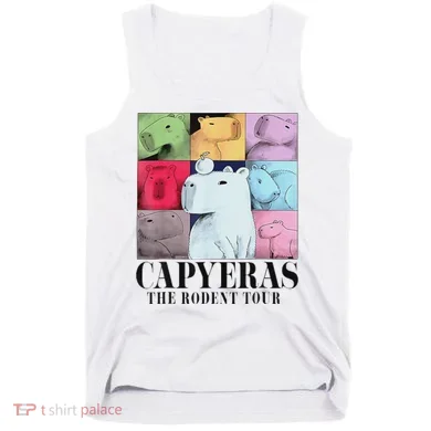 Capybara The Rodents Capy Meme Summer Tank Top