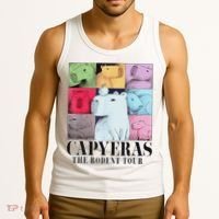 Capybara The Rodents Capy Meme Summer Tank Top thumb 3