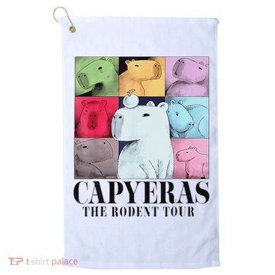 Capybara The Rodents Capy Meme Summer Golf Towel